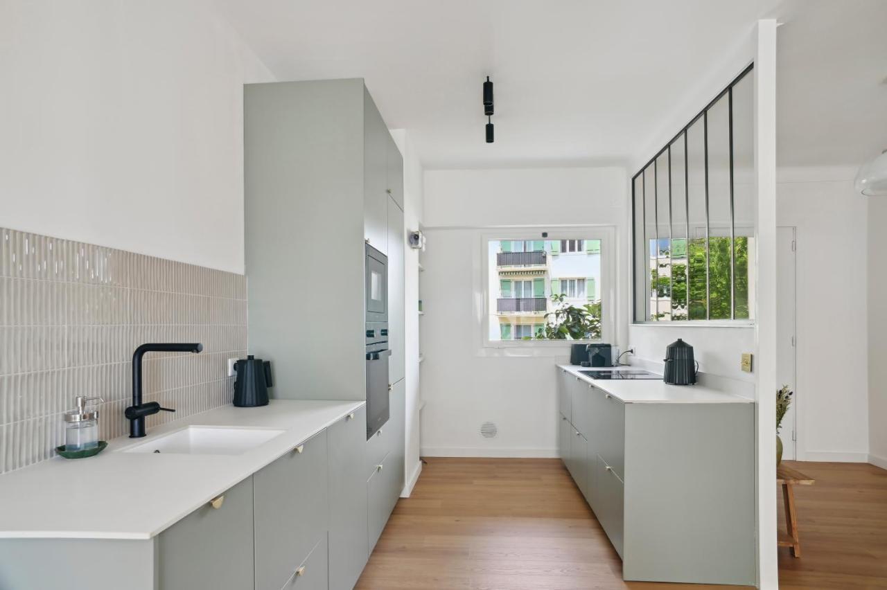 Designer Flat, Luxurious, Close From Palais, Terrasse, Private Garage, Air Conditoning Cannes Esterno foto